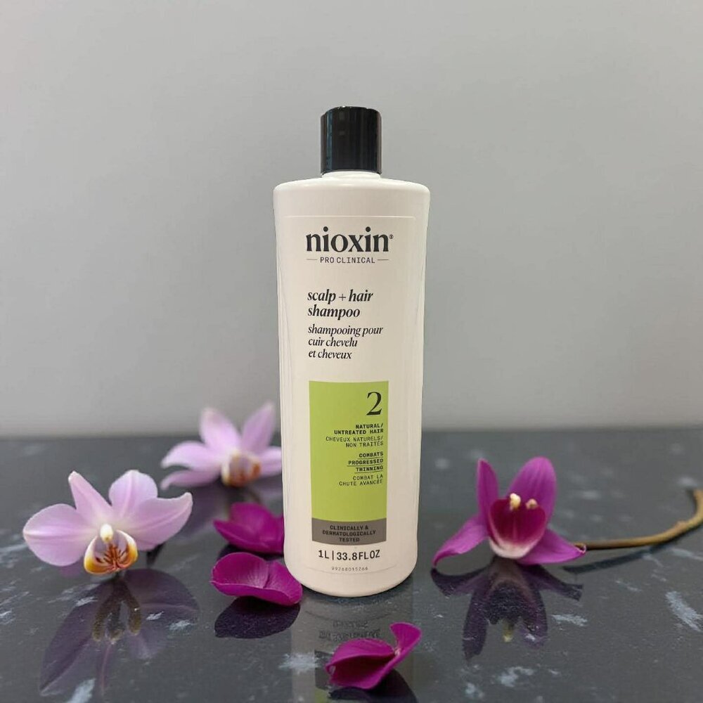 Nioxin Scalp Thinning Hair No.2 Natural Hair Shampoo  33.8 oz